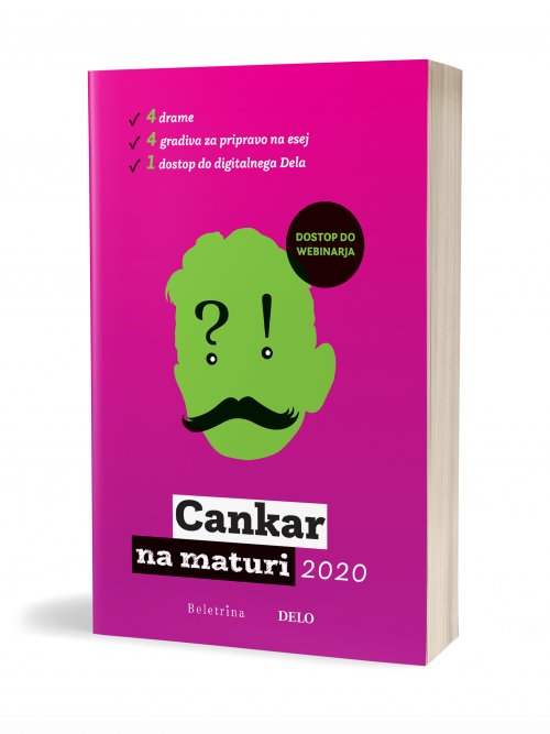 Naslovnica: Cankar na maturi 2020