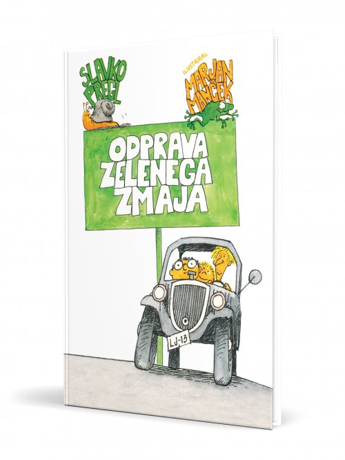 Naslovnica: Odprava zelenega zmaja
