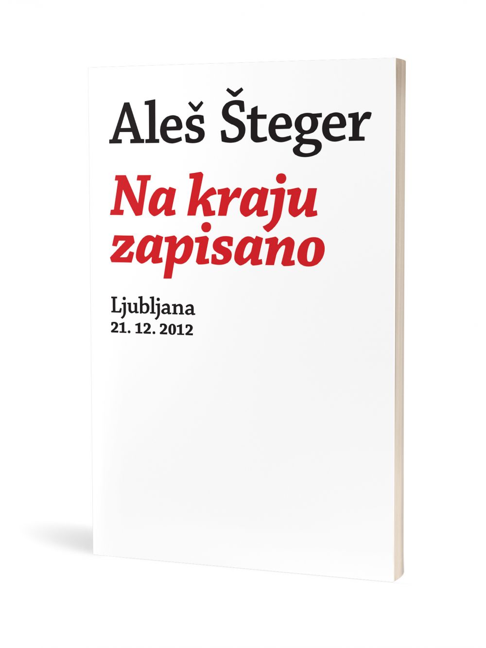 Na kraju zapisano: Ljubljana