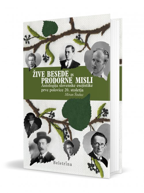 Naslovnica: Žive besede in prodorne misli
