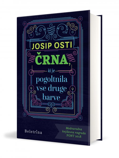 Naslovnica: Črna, ki je pogoltnila vse druge barve