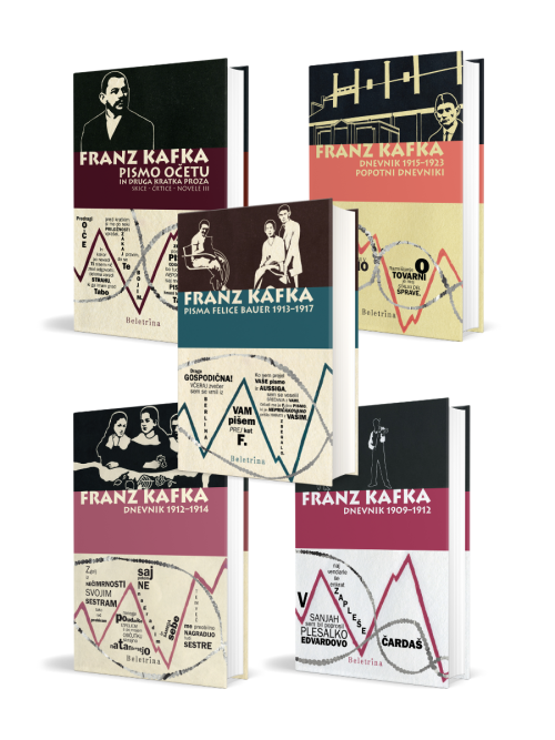 Naslovnica: Franz Kafka – izbrana dela