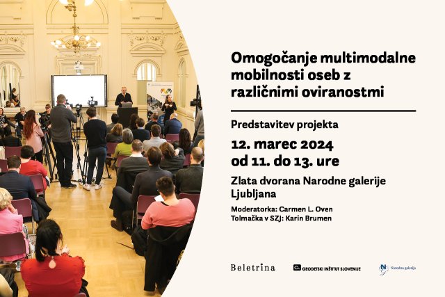 Naslovnica: Omogočanje multimodalne mobilnosti oseb z različnimi oviranostmi