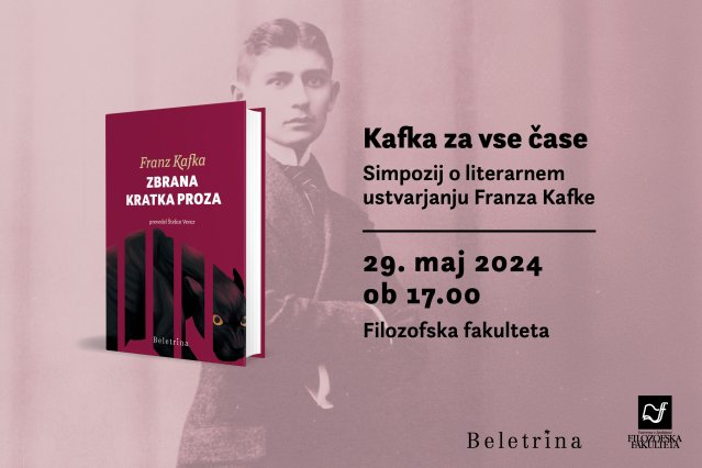 Naslovnica: Kafka za vse čase: Simpozij ob 100. obletnici smrti Franza Kafke