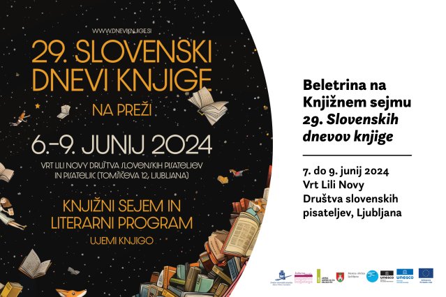 Naslovnica: Beletrina na knjižnem sejmu Dnevi knjige