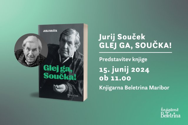 Naslovnica: Predstavitev knjige Glej ga, Součka!