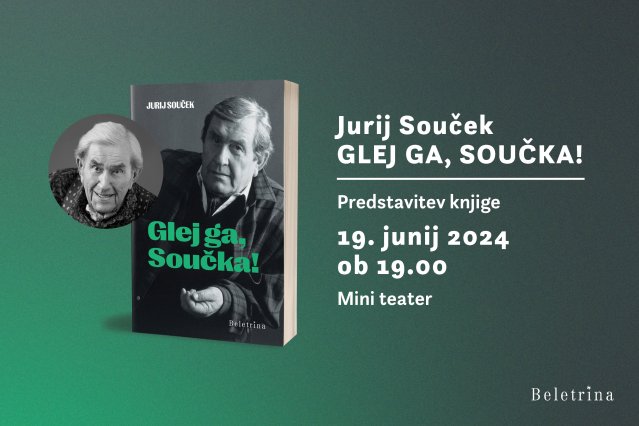 Naslovnica: Predstavitev knjige Glej ga, Součka! tudi v Ljubljani!