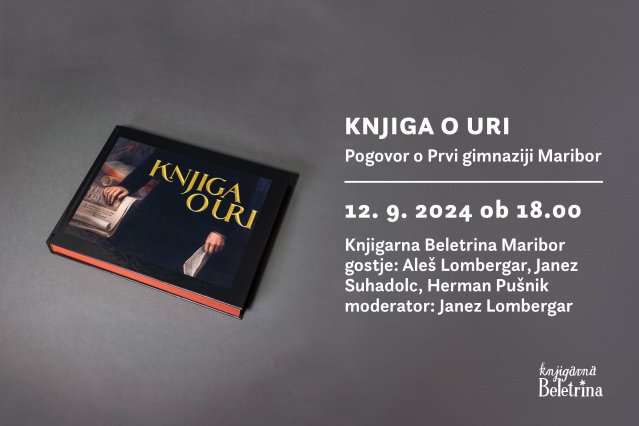 Naslovnica: Predstavitev monografije Knjiga o uri