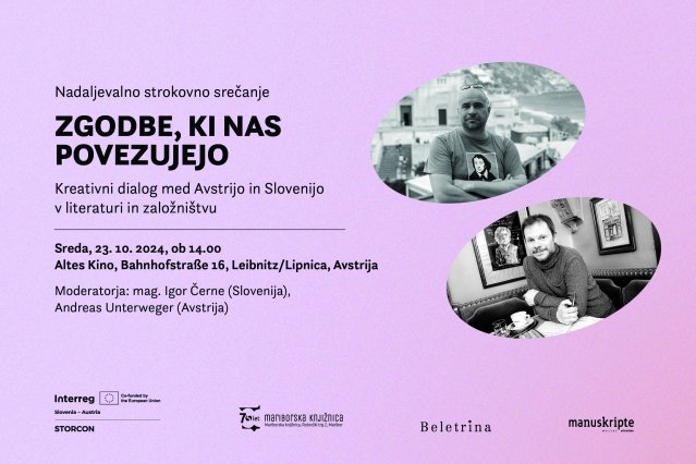 Naslovnica: Nadaljevalno strokovno srečanje in kreativni dialog Zgodbe, ki nas povezujejo