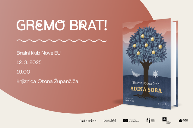 Naslovnica: GREMO BRAT! Sharon Dodua Otoo - bralni klub NovelEU
