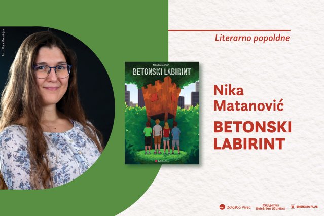 Naslovnica: Predstavitev knjige Betonski Labirint Nike Matanović