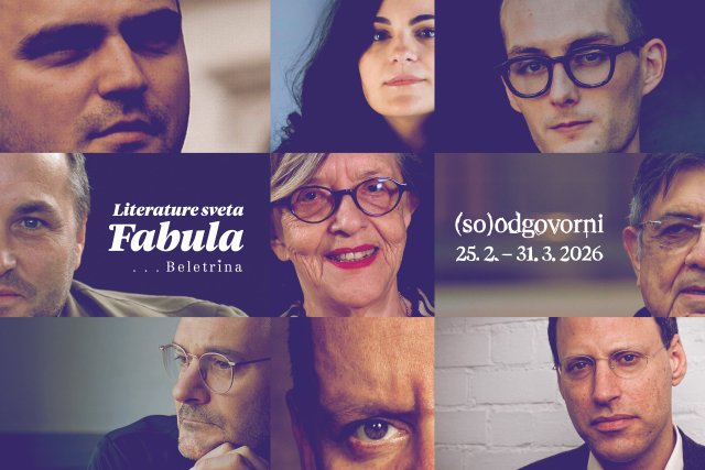Naslovnica: Program festivala Literature sveta – Fabula 2026