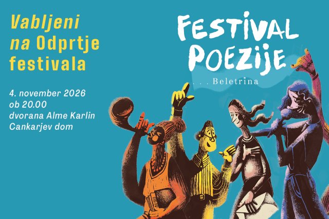 Naslovnica: Odprtje Festivala Poezije z Nykom de Vriesom in Emrullahom Alpom