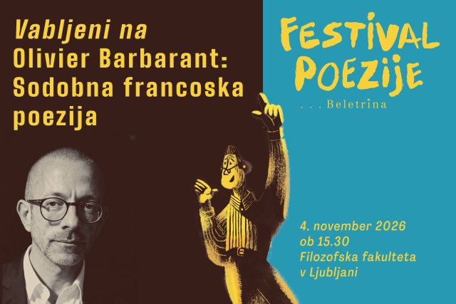 Naslovnica: Olivier Barbarant: Sodobna francoska poezija