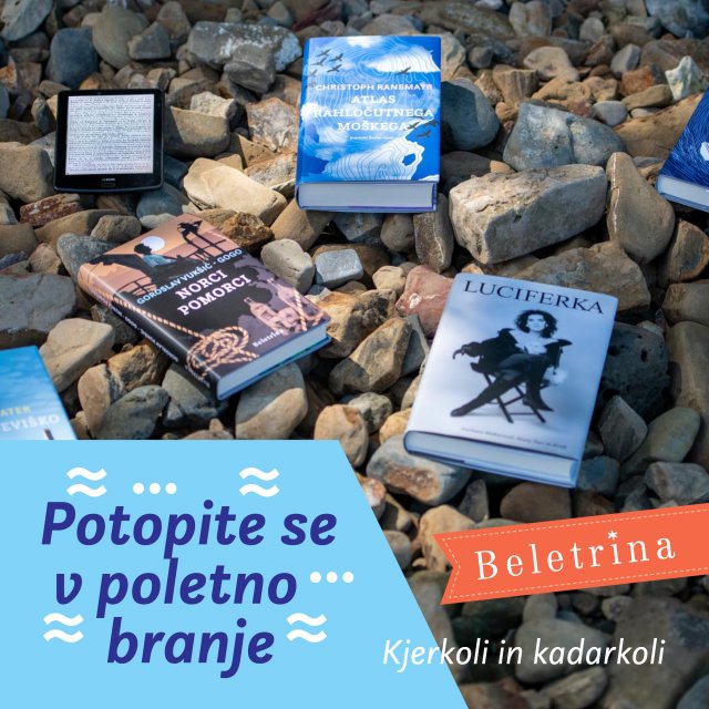 Naslovnica: Nagrajenka Poletnega branja