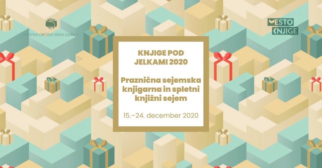 Naslovnica: Knjige pod jelkami v Novi Gorici