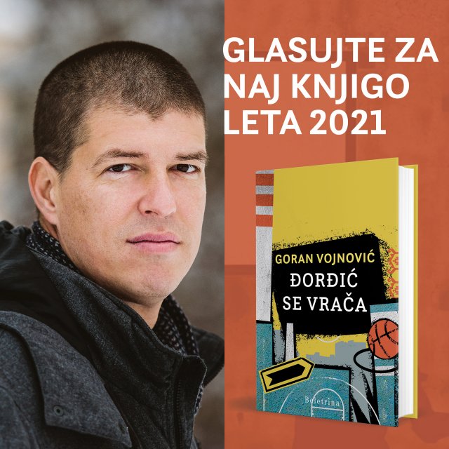 Naslovnica: Roman Đorđić se vrača nominiran za naj knjigo leta 2021