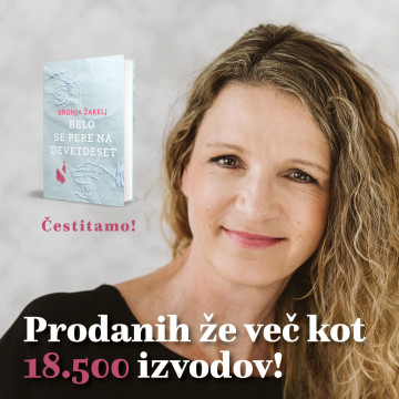 Naslovnica: Belo se pere na devetdeset je najbolje prodajana Beletrinina knjiga vseh časov