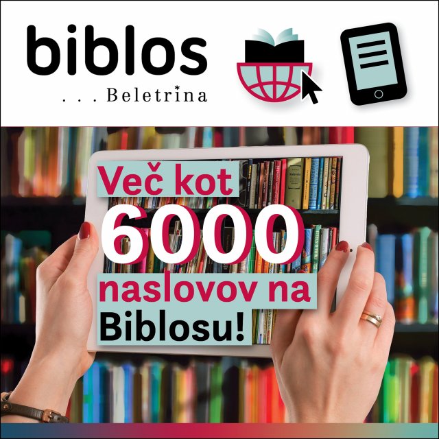 Naslovnica: V spletni knjigarni in knjižnici Biblos že več kot 6.000 naslovov