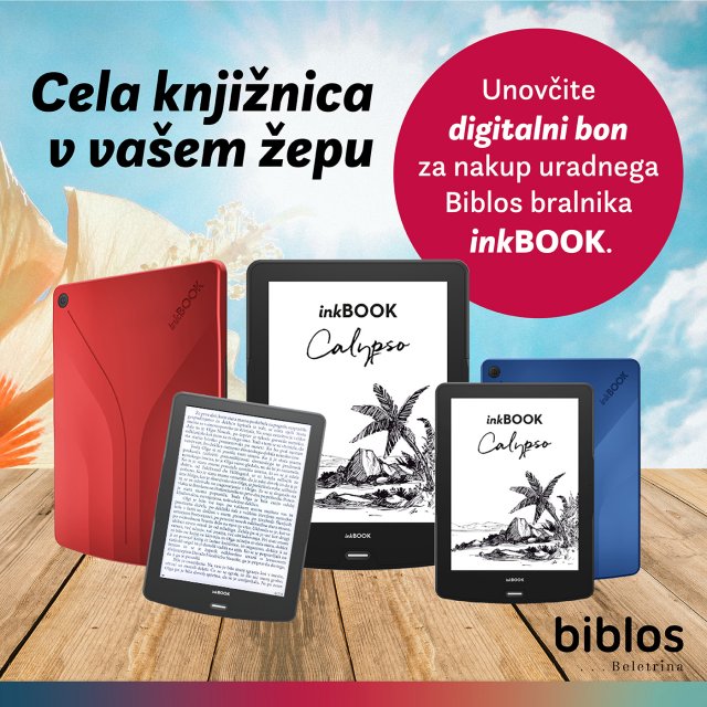 Naslovnica: Unovčite digitalni bon '22 za nakup uradnega Biblos bralnika