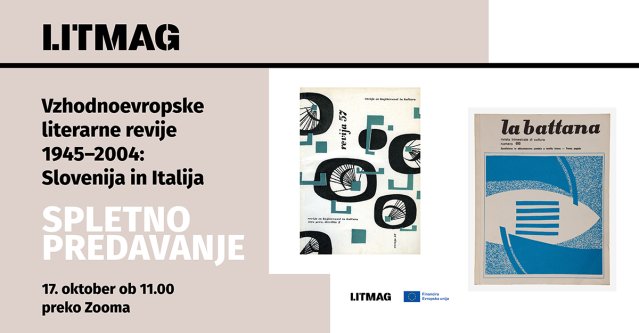 Naslovnica: LITMAG: Vzhodnoevropske literarne revije 1945–2004 v Sloveniji in Italiji