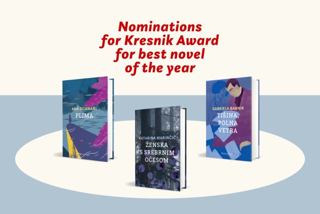 Naslovnica: Beletrina's Books Lead the 2022 Kresnik Award List