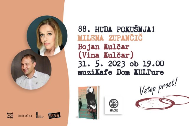 Naslovnica: 88. Huda pokušnja! z Mileno Zupančič in Bojanom Kulčarjem