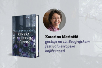 Naslovnica: Katarina Marinčič bo med osrednjimi gosti 12. Beograjskega festivala evropske književnosti
