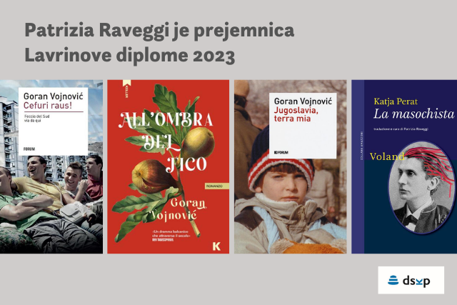 Naslovnica: Patrizia Raveggi je prejemnica Lavrinove diplome 2023