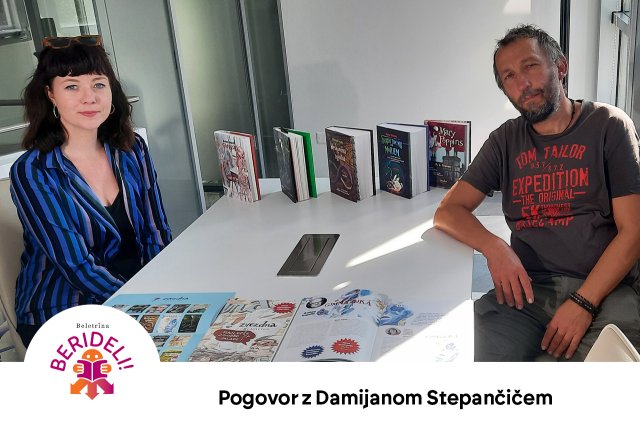 Naslovnica: Berideli!: Pogovor z Damijanom Stepančičem