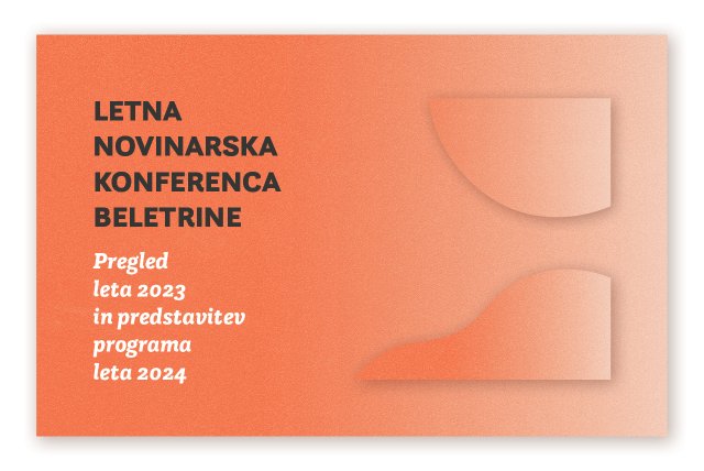Naslovnica: Beletrina v letu 2024 z novo digitalno platformo, prvo mariborsko knjigarno in več kot 80 novimi knjižnimi naslovi