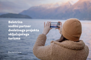 Naslovnica: Beletrina vodilni partner dvoletnega projekta vključujočega turizma