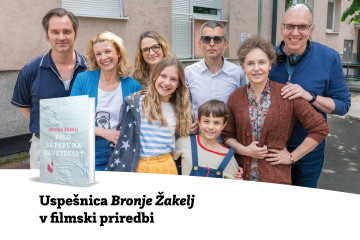 Naslovnica: Uspešnica Bronje Žakelj v filmski priredbi