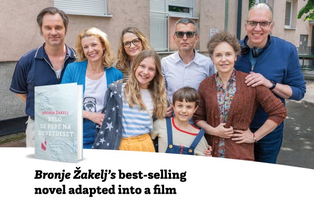 Naslovnica: Bronja Žakelj's best-selling novel adapted into a film
