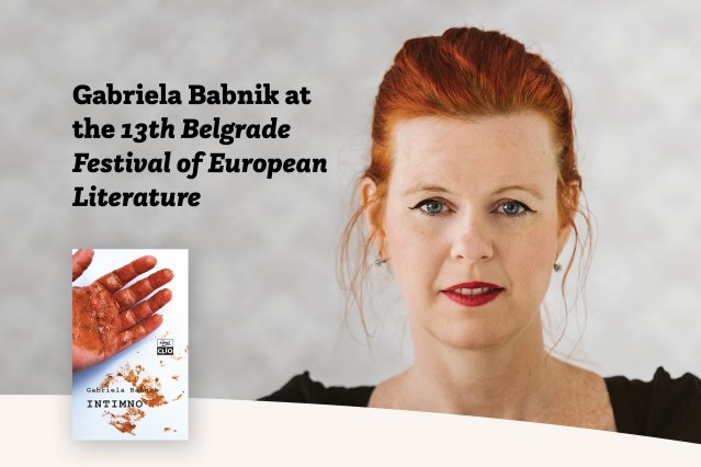 Naslovnica: Gabriela Babnik at the 13th Belgrade Festival of European Literature
