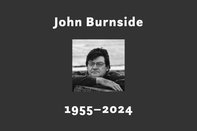 Naslovnica: Poslovil se je John Burnside
