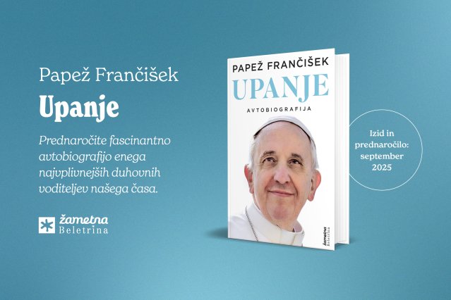 Naslovnica: Avtobiografija papeža Frančiška bo jeseni izšla tudi v slovenščini
