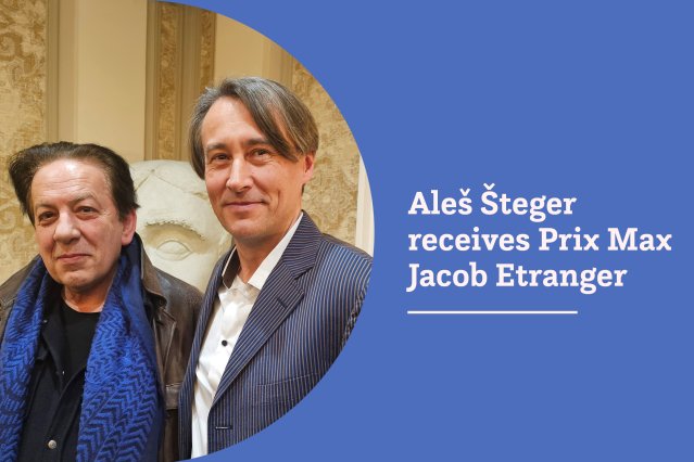 Naslovnica: Aleš Šteger receives prestigious French poetry award