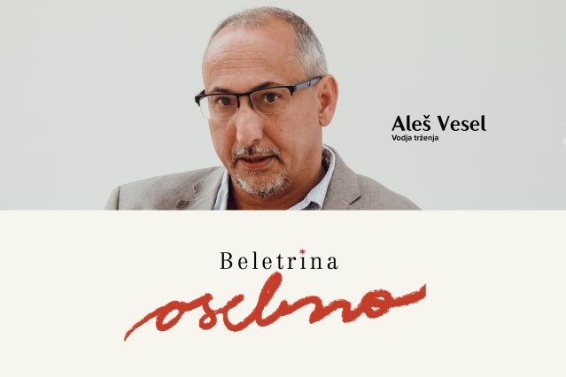 Naslovnica: Beletrina osebno: Aleš Vesel