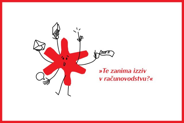 Naslovnica: Zaposlimo sodelavko/ca v računovodstvu