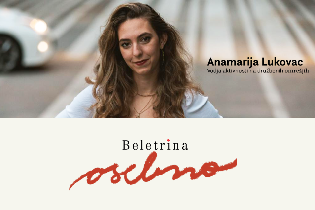 Naslovnica: Anamarija Lukovac, Vodja aktivnosti na družbenih omrežjih