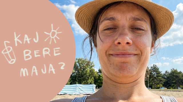 Naslovnica: Nasveti za poletno branje: Kaj bere Maja?