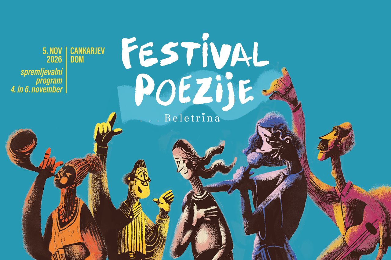 Naslovnica: Odkrijte program letošnjega Festivala Poezije