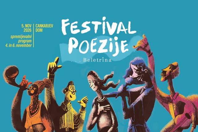 Naslovnica: Odkrijte program letošnjega Festivala Poezije
